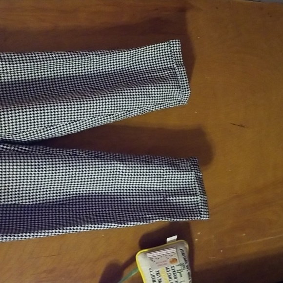 VINTAGE Rinzi Houndstooth Pants Size 9: A - Picture 4 of 7